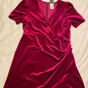 Velvet dress new with tags from Target!